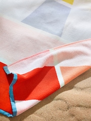Multi Monogram 100% Cotton Beach Towel - Image 3 of 3