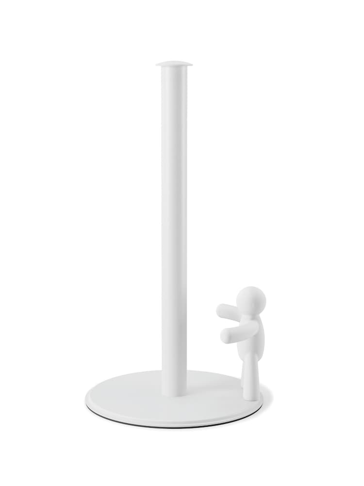 Umbra White Buddy Paper Towel Holder - Image 4 of 4