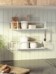 Umbra White Cubiko Shower Caddy - Image 2 of 4
