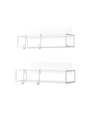 Umbra White Cubiko Shower Caddy - Image 4 of 4