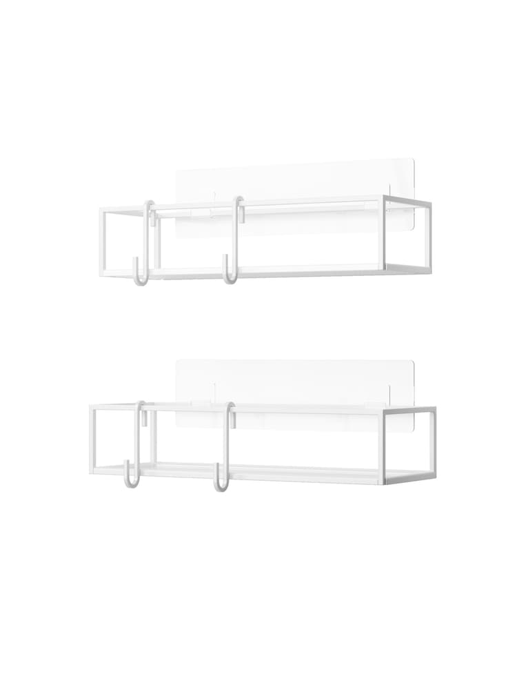 Umbra White Cubiko Shower Caddy - Image 4 of 4