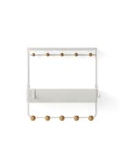 Umbra White Estique Shelf with Hooks - Image 3 of 4