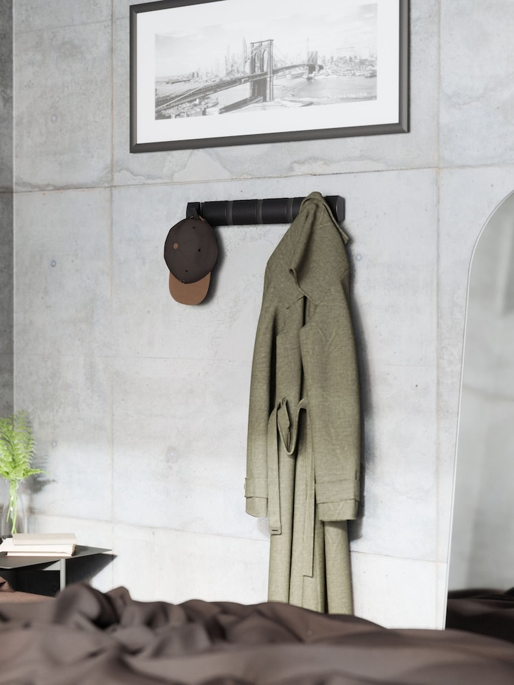 Umbra Flip Wall Mounted Space Saving Coat Hooks - Image 1 of 4
