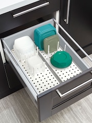 Umbra White Peggy Drawer Organiser - Image 2 of 4