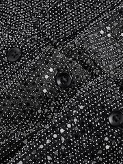 Black Sequin Shirt - Image 6 of 6