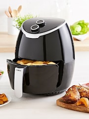 Tower Black Vortx 4L Manual Air Fryer - Image 1 of 8