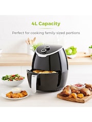 Tower Black Vortx 4L Manual Air Fryer - Image 7 of 8