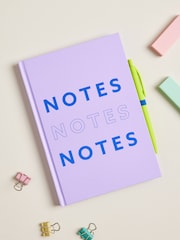 Purple/Teal Gradient A5 Notebook - Image 1 of 4
