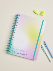 Purple/Teal Gradient A4 Project Book - Image 1 of 4