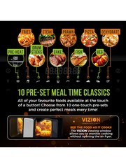 Tower Black Vortx Vizion 9L Dual Basket Air Fryer - Image 5 of 8