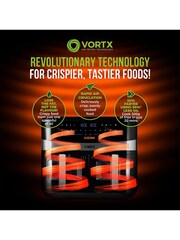 Tower Black Vortx Vizion 9L Dual Basket Air Fryer - Image 6 of 8