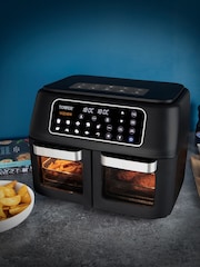 Tower Black Vortx Vizion 11L Dual Air Fryer - Image 1 of 8