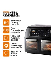 Tower Black Vortx Vizion 11L Dual Air Fryer - Image 18 of 19