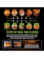 Tower Black Vortx Vizion 11L Dual Air Fryer - Image 5 of 8