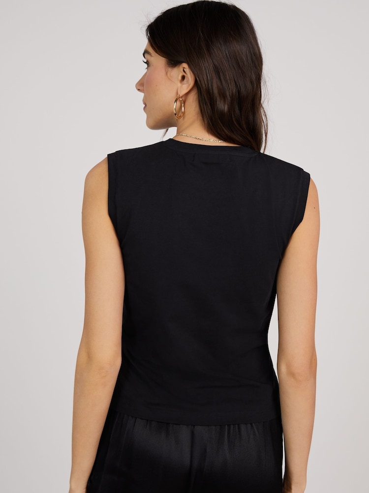 Baukjen Amber Organic Black Top - Image 2 of 5