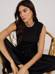 Baukjen Amber Organic Black Top - Image 3 of 5
