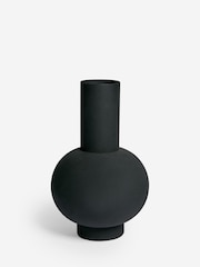 French Connection Black Metal Vase - Image 4 of 4