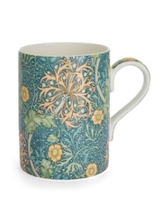 Morris & Co. Set of 6 Seaweed Mugs - Image 3 of 6