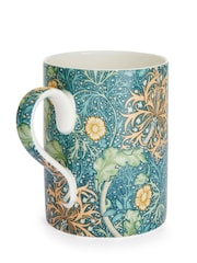 Morris & Co. Set of 6 Seaweed Mugs - Image 4 of 6