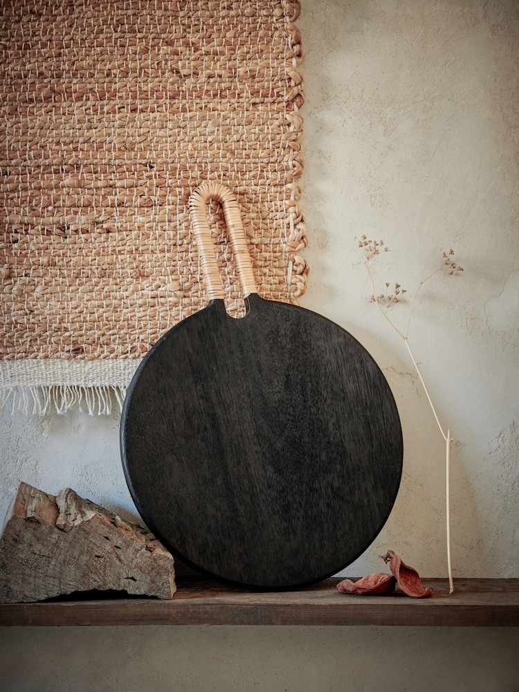 French Connection Black Watamu Wooden Serveboard - Image 1 of 2