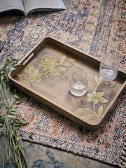 French Connection Wood Westcott Tray - Image 1 of 2