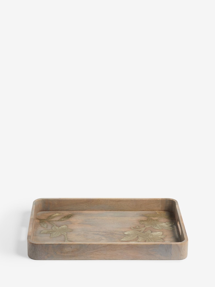 French Connection Wood Westcott Tray - Image 2 of 2