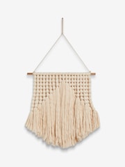 French Connection Cream 100% Cotton Wall Hanging - Image 2 of 3