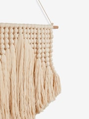 French Connection Cream 100% Cotton Wall Hanging - Image 3 of 3