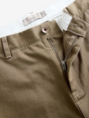 Light Tan Relaxed Fit Utility Chino 100% Cotton Trousers - Image 10 of 10