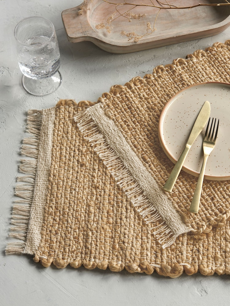 French Connection Set of 2 Watamu Placemats - Image 1 of 3 French Connection Set of 2 Watamu Placemats - Image 1 of 3