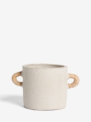 French Connection Natural Small Terracotta Plant Pot - Image 3 of 3