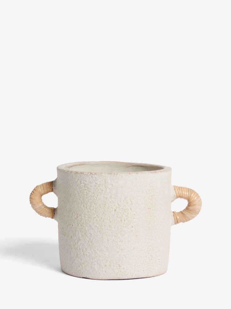 French Connection Natural Small Terracotta Plant Pot - Image 3 of 3