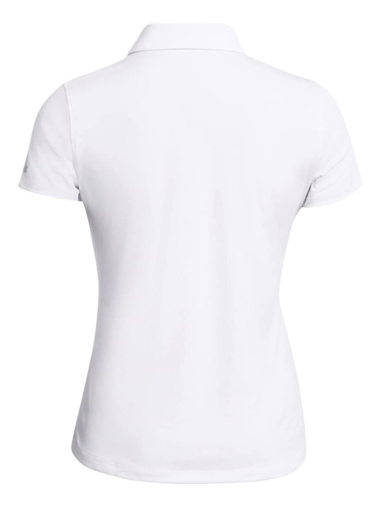 Under Armour White/Black Golf Play Off Small Logo Polo Shirt - Image 4 of 4