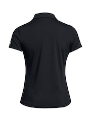 Under Armour Black Small Golf Play Off Logo Polo Shirt - Image 4 of 4