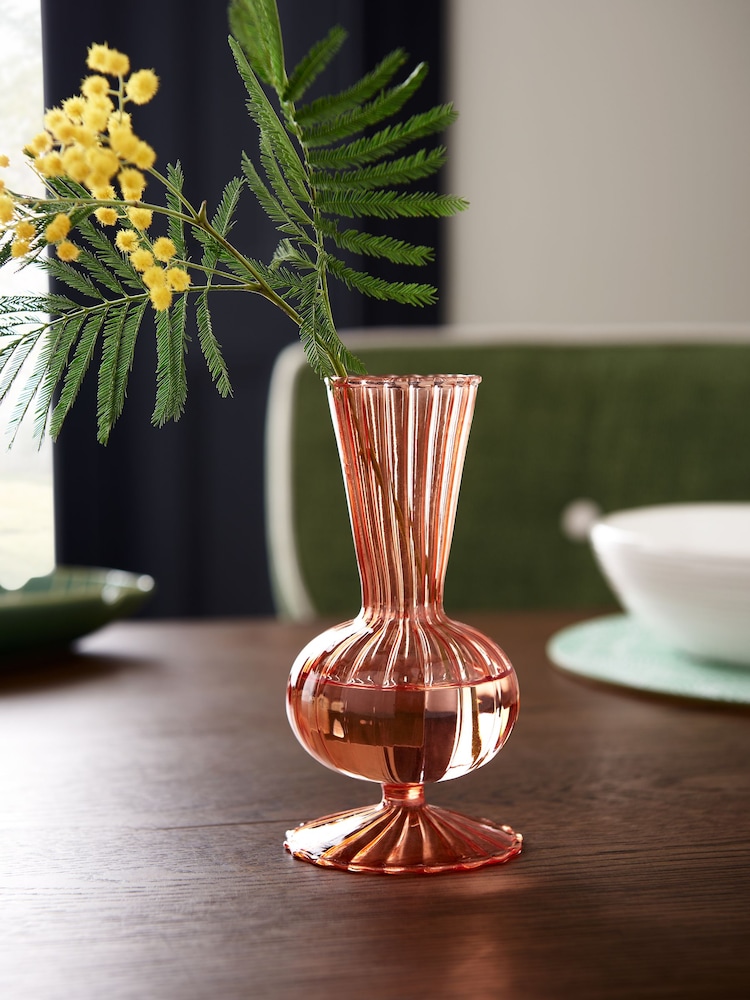 Nina Campbell Orange Stem Vase - Image 1 of 3
