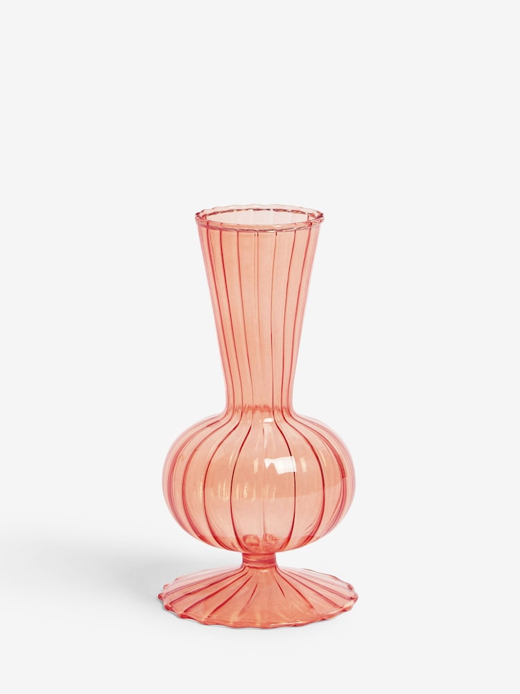 Nina Campbell Orange Stem Vase - Image 2 of 3