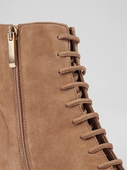 Коричневый - LK Bennett Open Lace-Up Arabella Boots - Image 4 of 4