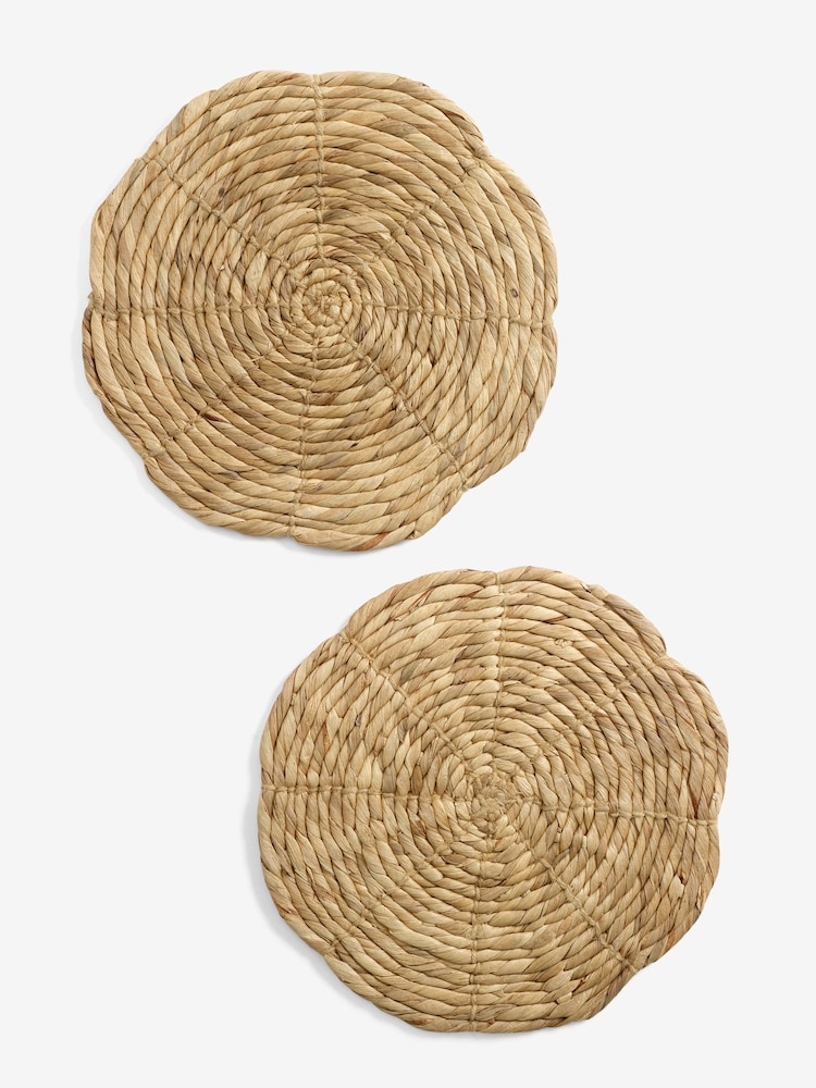 Nina Campbell 2 Pack Natural Placemats - Image 3 of 3