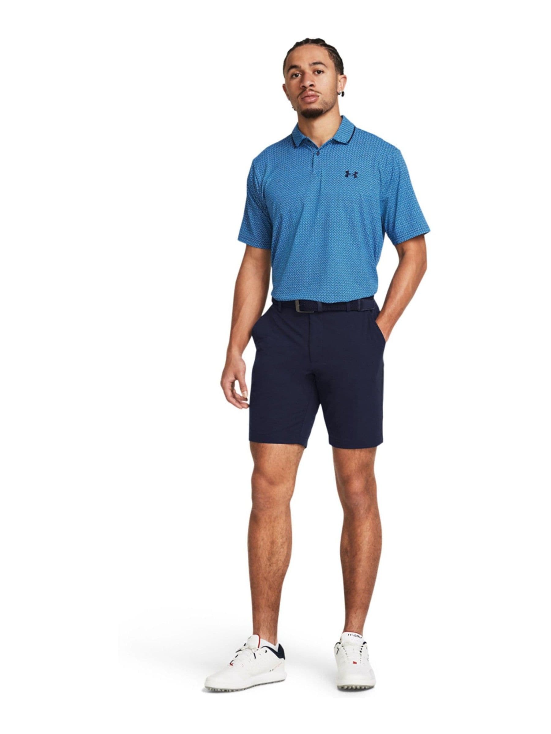 Buy Under Armour Navy Golf Tech Taper Shorts from Next USA