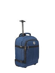 Cabin Max Blue Black Metz Underseat Hybrid 30 Litre Trolley Bag and Backpack - Image 1 of 5