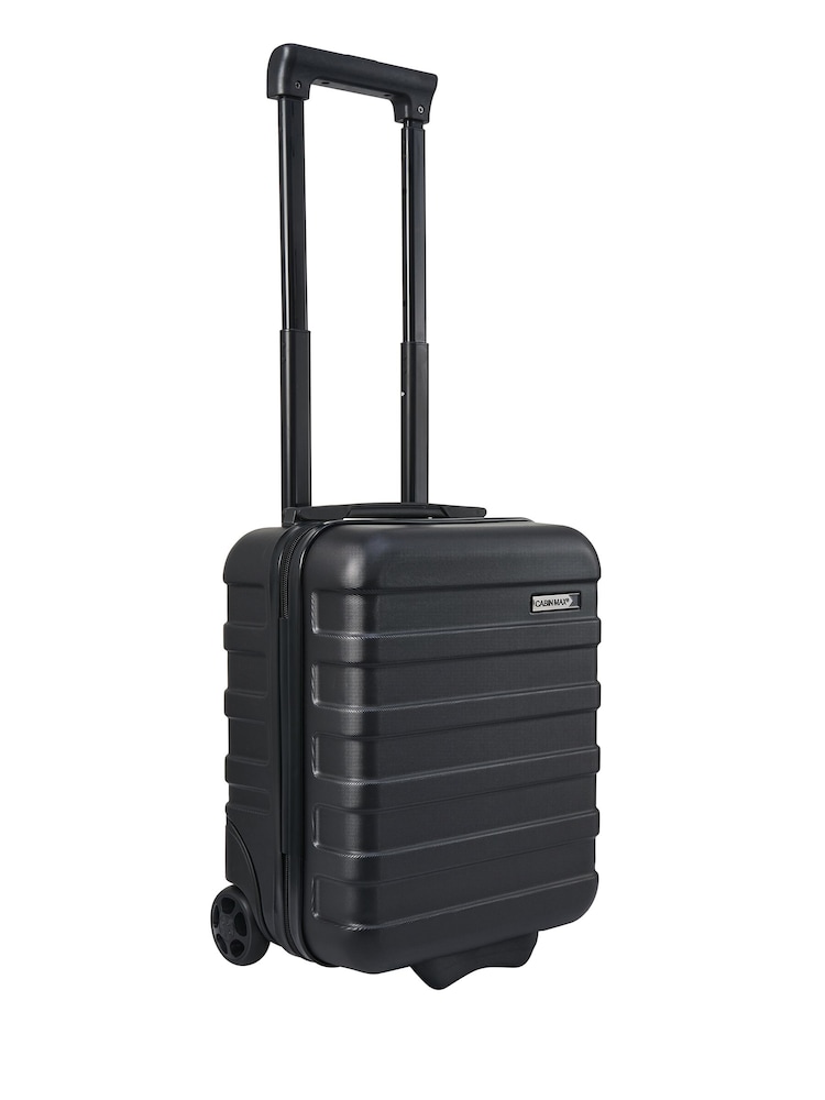 Cabin Max Dark Black Anode Underseat Two Wheel Case 40x30x20cm - Image 2 of 4