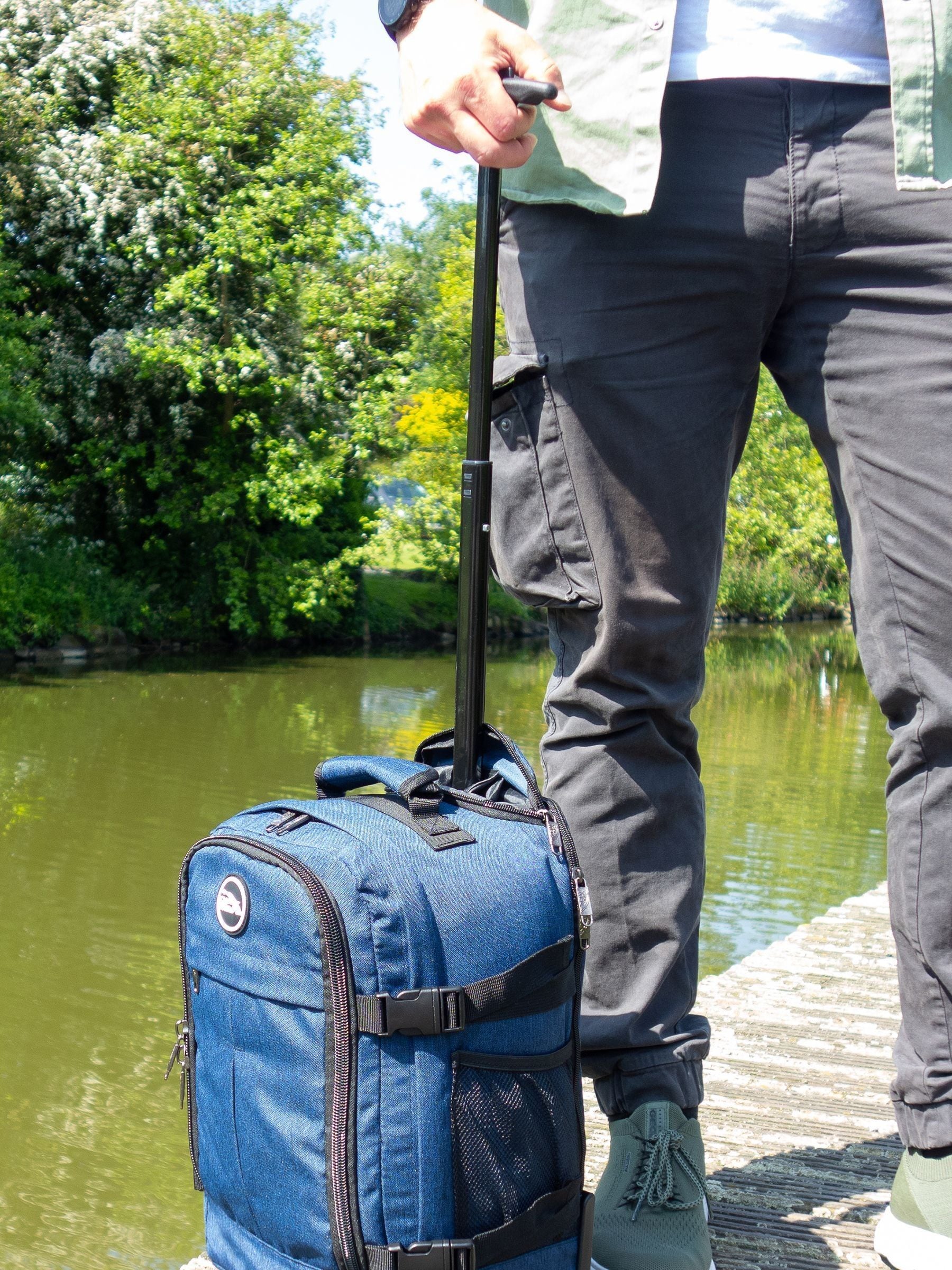 Acheter Bleu Cabin Max Metz Underseat Hybrid Trolley Bag and Backpack 20 Litre from Next Luxembourg