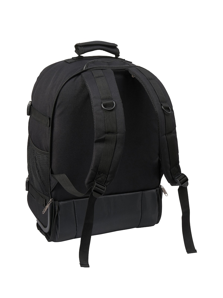 Buy Cabin Max Dark Black Metz Underseat Hybrid 30 Litre Trolley