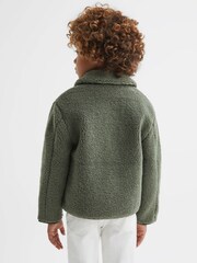 Reiss Sage Kyle 3-9 yrs Sherpa Zip-Through Jacket - Image 5 of 6