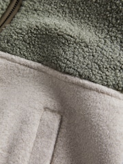 Reiss Sage Kyle 3-9 yrs Sherpa Zip-Through Jacket - Image 6 of 6