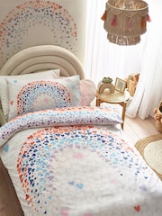 Multi Printed Polycotton Duvet Cover and Pillowcase Bedding - Image 1 of 6