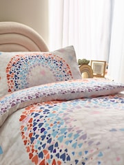 Multi Printed Polycotton Duvet Cover and Pillowcase Bedding - Image 2 of 6