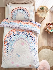 Multi Printed Polycotton Duvet Cover and Pillowcase Bedding - Image 3 of 6