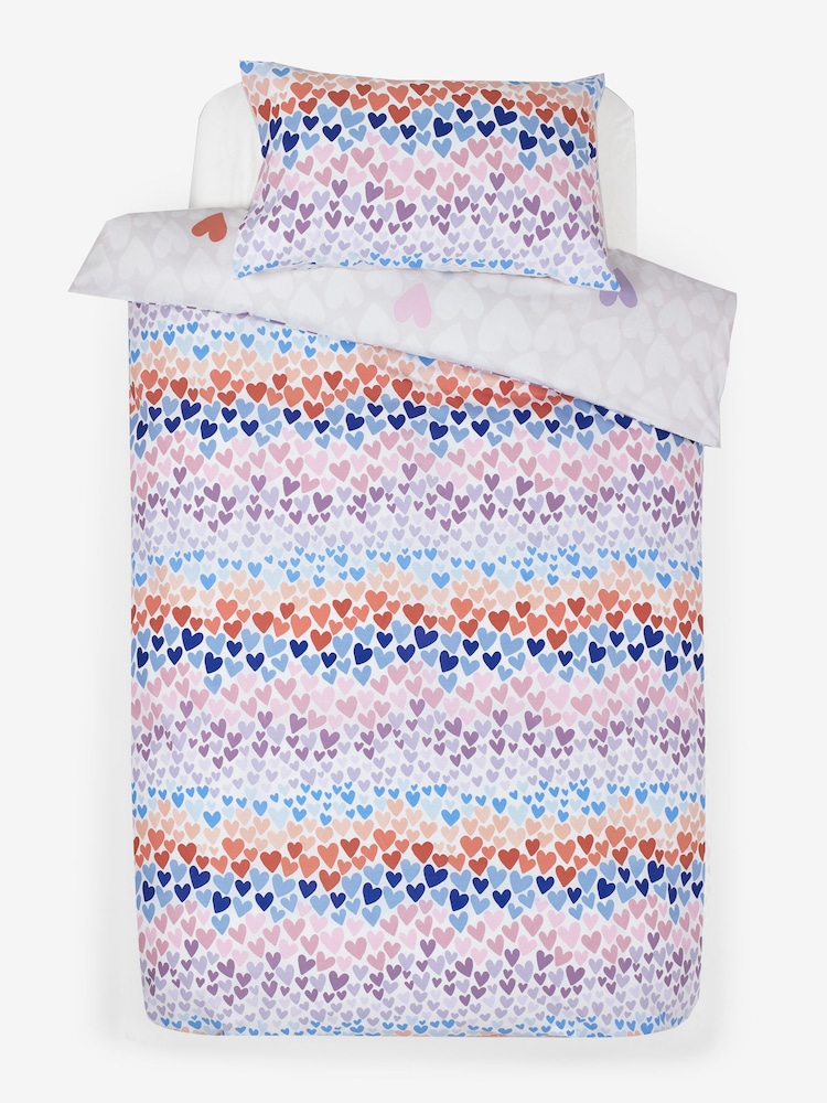 Multi Printed Polycotton Duvet Cover and Pillowcase Bedding - Image 6 of 6