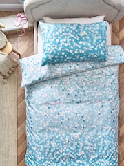 Printed Polycotton Duvet Cover and Pillowcase Bedding Set - Image 3 of 6
